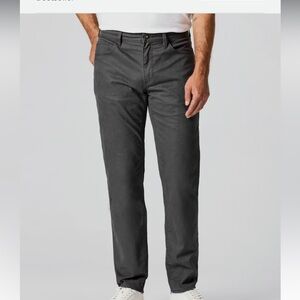 Flint and Tinder Mens Pants 36x34 365 5-Pocket Pant grey